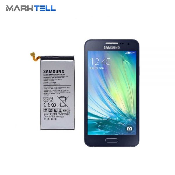 باتری موبايل سامسونگ Samsung Galaxy A3-A300 ظرفیت 1900mAh و گوشی a3
