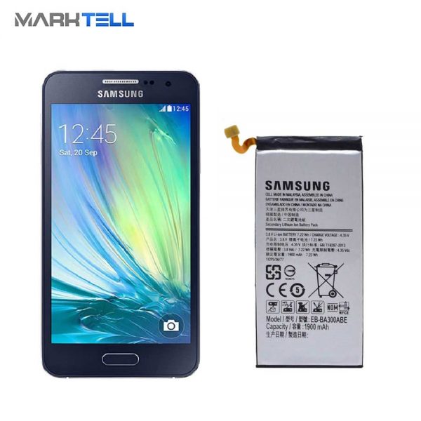 باتری موبايل سامسونگ Samsung Galaxy A3-A300 مدل MT ظرفیت 2300 میلی آمپر ساعت
