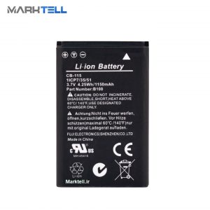 باتری گوشی کاترپیلار باتری CAT B100 - CB-115 مدل MT با ظرفیت 1150mAh