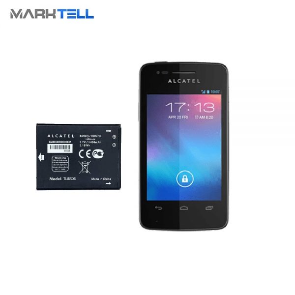 باتری موبایل آلکاتل Alcatel One Touch OT-4030, OT-4030D OT-4030X ظرفیت 1400mAh و گوشی ot