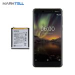 باتری نوکیا Nokia 6.1 با ظرفیت 3000 میلی آمپر ساعت و گوشی نوکیا 6.1