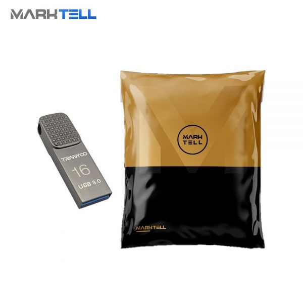 فلش مموری USB3.0 ترانیو ظرفیت 16 گیگابایت مدل Q2 و باکس ویژه مارکتل