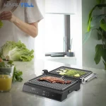 Porodo-LifeStyle-Glasstop-Digital-Grill-with-Removable-Grill-Plate---Black-